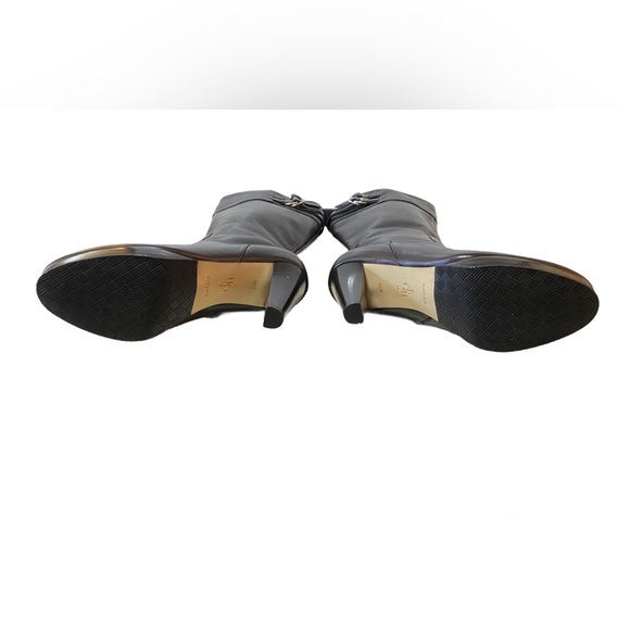 NIB Cole Haan Boots Nike Air Soles Tall Boots With 4” Heel Size 6 1/2 B - Picture 5 of 10